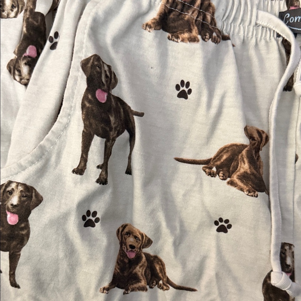 Comfies Dog Print Pajama Pants size M - Picture 4 of 5